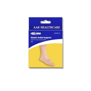 Ankle Support Elastic Biege Small