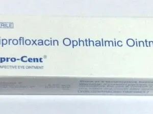 Ciprocent 0.3%W/V Eye Ointment