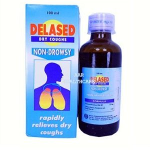Delased Dry Non-Drowsy Syrup 100Ml