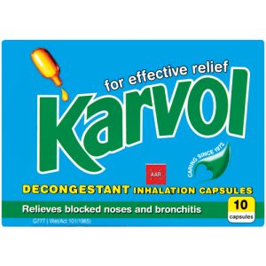 Karvol Inhalation Capsules