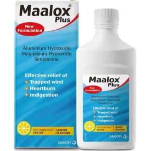 Maalox Plus Suspension 250Ml