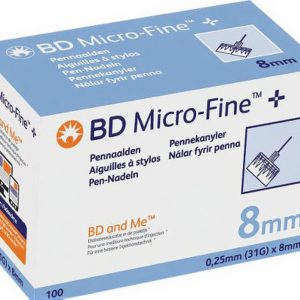 Microfine Bd Needles G30X8Mm