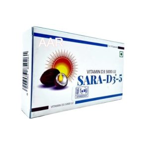 Sara D3 5000Iu Capsules