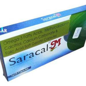 Saracal M Softgel Capsules
