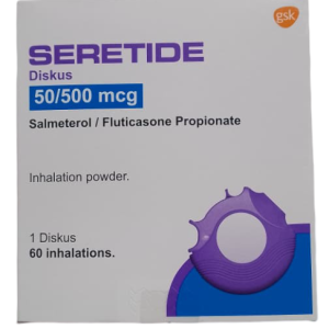 Seretide (50+500)Mcg/Dose Accuhaler 60D