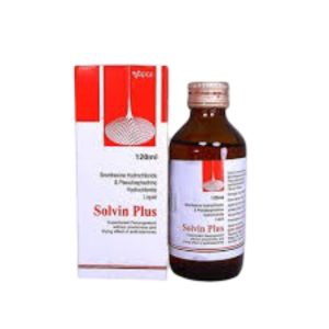 Solvin Plus Expectorant Syrup 120Ml