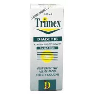 Trimex Diabetic Expectorant Syrup 100Ml