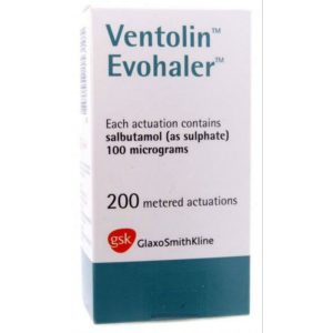 Ventolin Evohaler 200 Doses