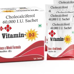 Vitamin D3 60,000 Iu Satchets