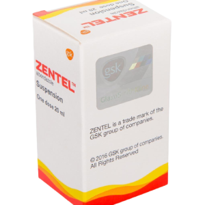 Zentel Suspension 20Ml