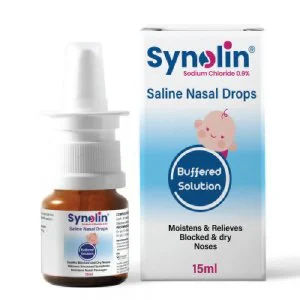 Synolin Saline Nasal Spray Plus Aspirator